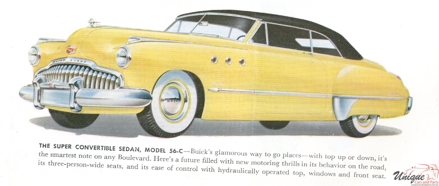 1949 Buick Brochure Page 2